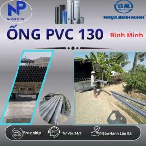 Ống Nhựa D130 Bình Minh