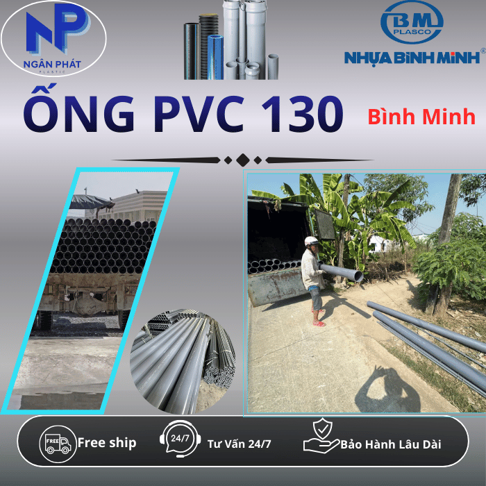 Ống Nhựa D130 Bình Minh Ống Nhựa D130 Bình Minh