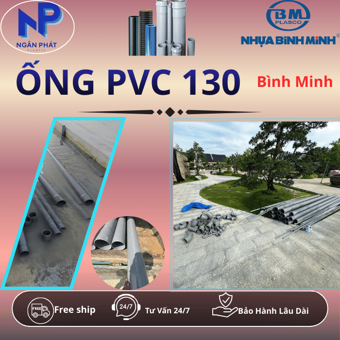 Ống Nhựa D130 Bình Minh Ống Nhựa D130 Bình Minh