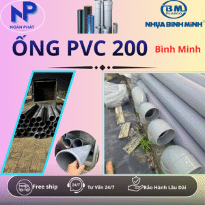 Ống Nhựa D200 Bình Minh