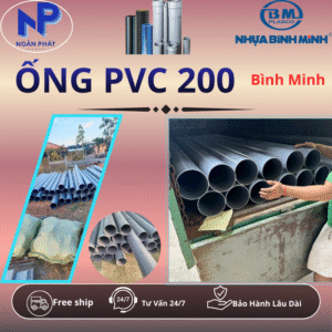 Ống Nhựa D200 Bình Minh