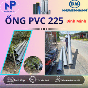 Ống Nhựa D225 Bình Minh