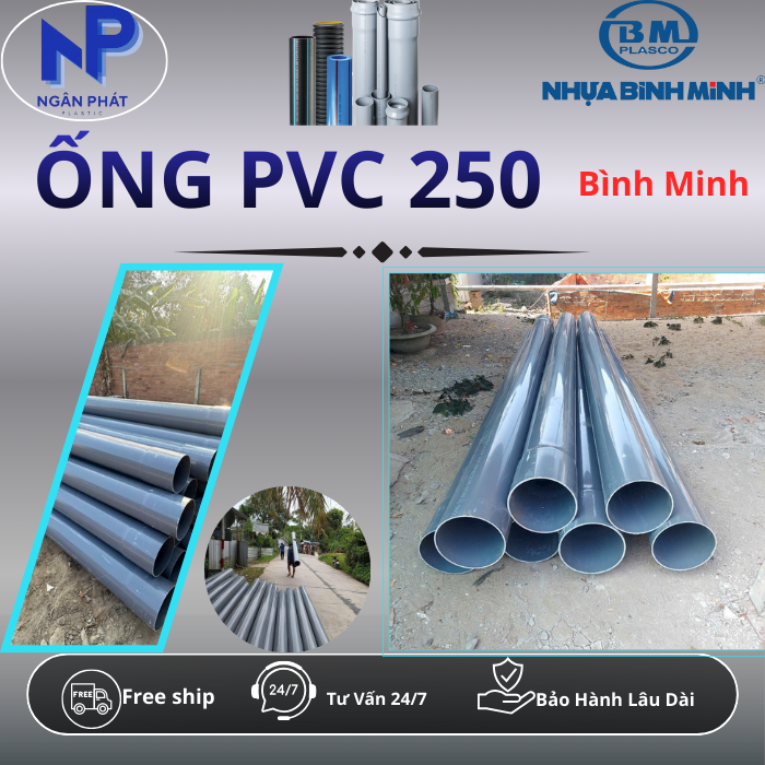 Ống Nhựa D250 Bình Minh Ống Nhựa D250 Bình Minh