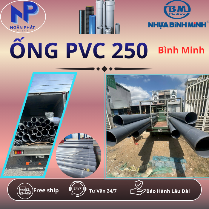 Ống Nhựa D250 Bình Minh Ống Nhựa D250 Bình Minh