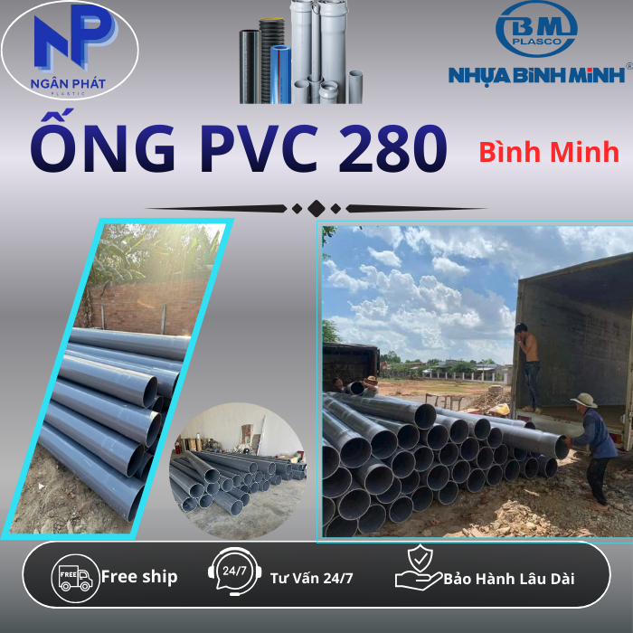 Ống Nhựa D280 Bình Minh Ống Nhựa D280 Bình Minh