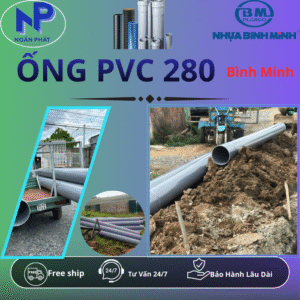 Ống Nhựa D280 Bình Minh