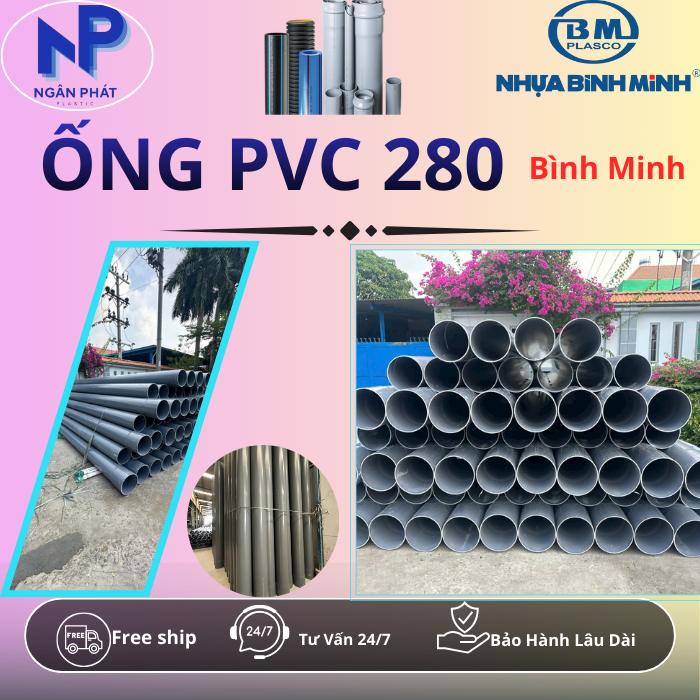 Ống Nhựa D280 Bình Minh Ống Nhựa D280 Bình Minh