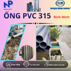 Ống Nhựa D315 Bình Minh
