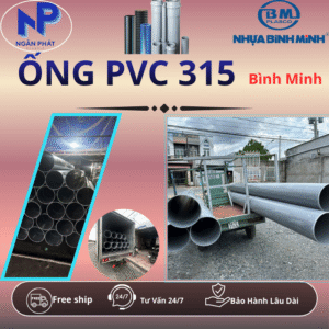 Ống Nhựa D315 Bình Minh