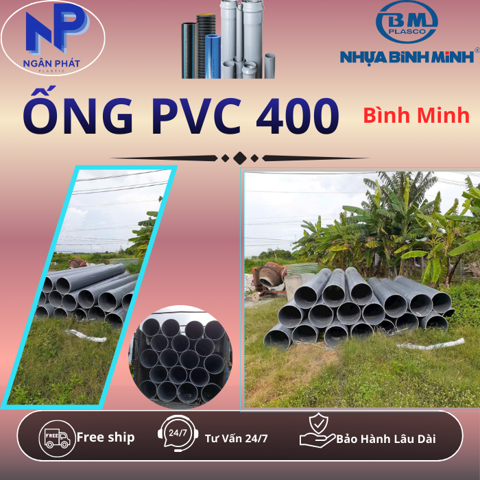 Ống Nhựa D450 Bình Minh Ống Nhựa D450 Bình Minh