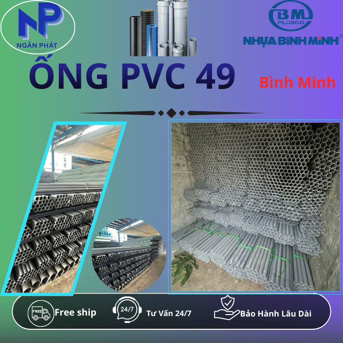 Ống Nhựa D49 Bình Minh Ống Nhựa D49 Bình Minh