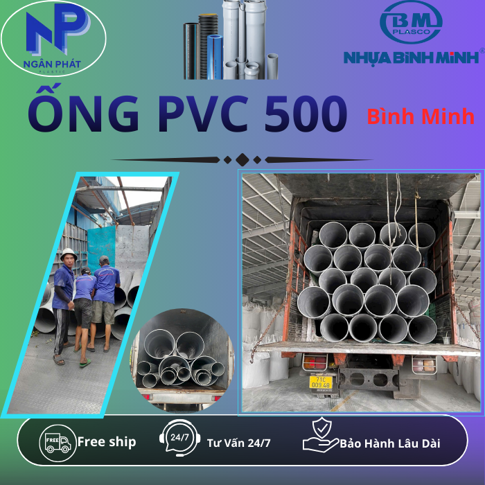 Ống Nhựa D500 Bình Minh Ống Nhựa D500 Bình Minh