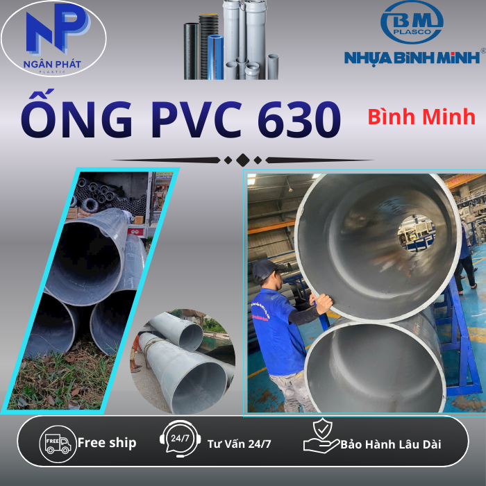 Ống Nhựa D630 Bình Minh Ống Nhựa D630 Bình Minh