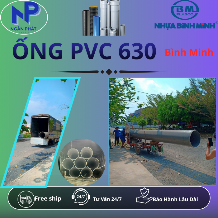 Ống Nhựa D630 Bình Minh Ống Nhựa D630 Bình Minh
