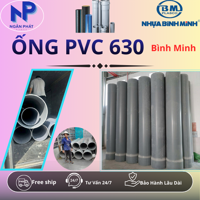 Ống Nhựa D630 Bình Minh Ống Nhựa D630 Bình Minh