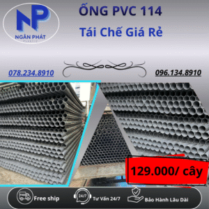 Ống Nhựa PVC 114 Giá Rẻ