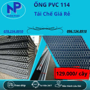 Ống Nhựa PVC 114 Giá Rẻ