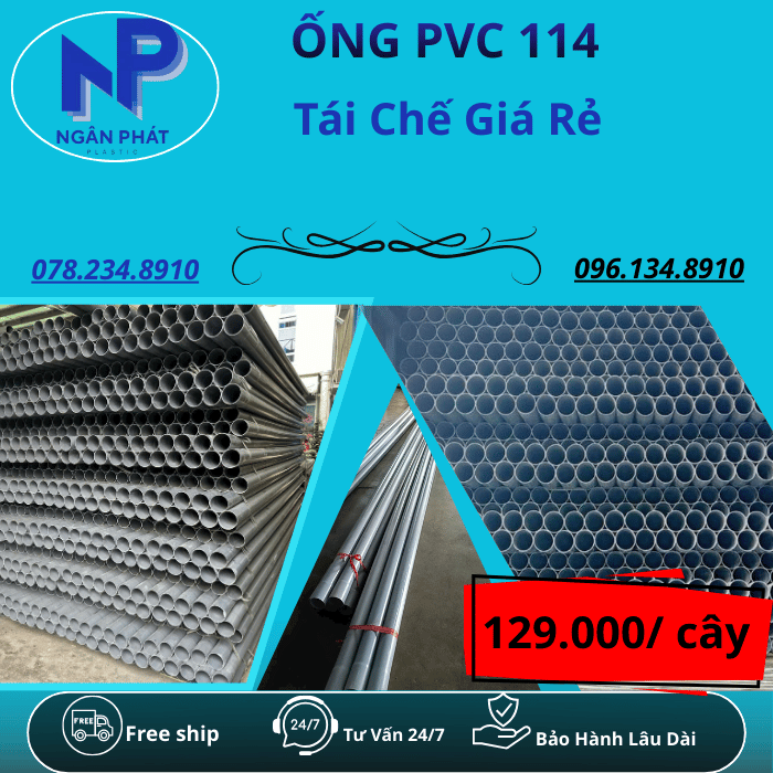 Ống Nhựa PVC 114 Giá Rẻ Ống Nhựa PVC 114 Giá Rẻ