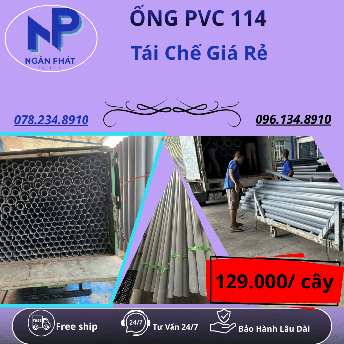 Ống Nhựa PVC 114 Giá Rẻ Ống Nhựa PVC 114 Giá Rẻ