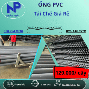 Ống Nhựa PVC 114 Giá Rẻ