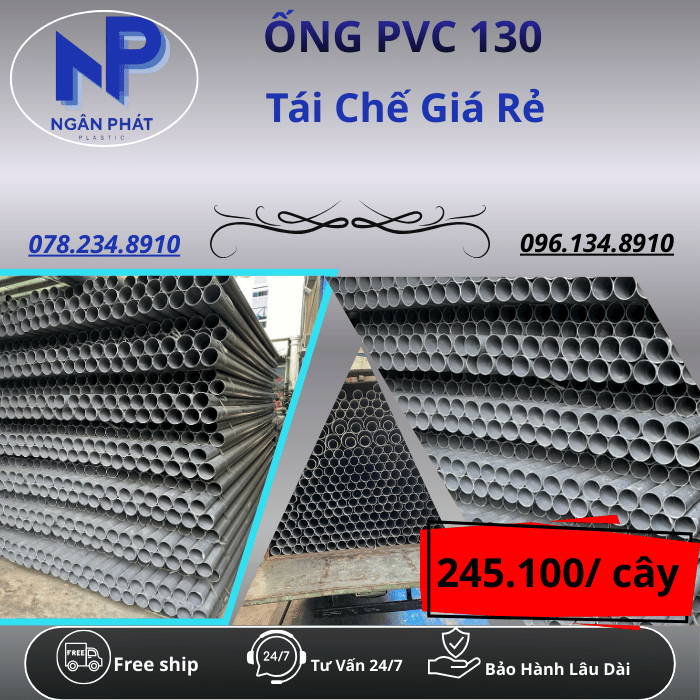 Ống Nhựa PVC 130 Giá Rẻ Ống Nhựa PVC 130 Giá Rẻ