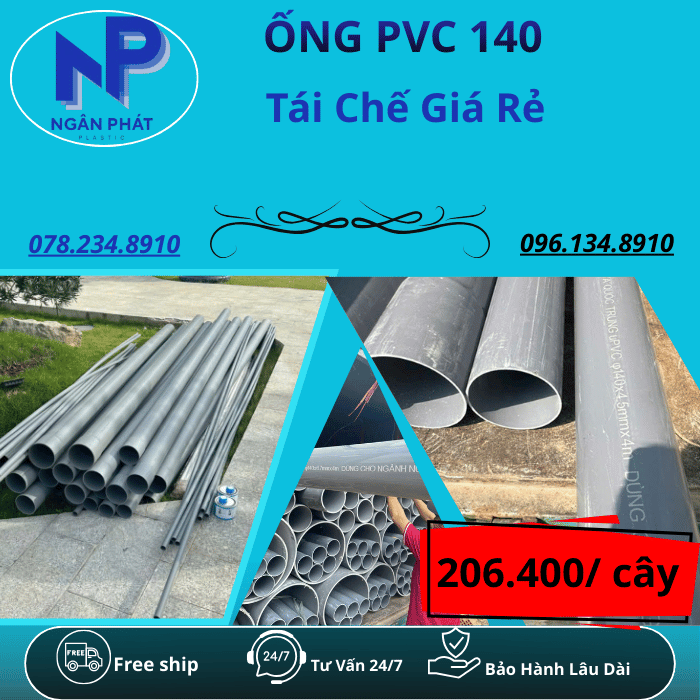 Ống Nhựa PVC 140 Giá Rẻ Ống Nhựa PVC 140 Giá Rẻ