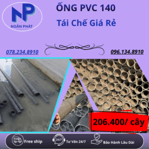 Ống Nhựa PVC 140 Giá Rẻ