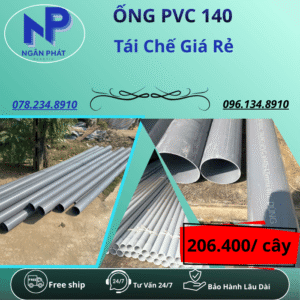Ống Nhựa PVC 140 Giá Rẻ