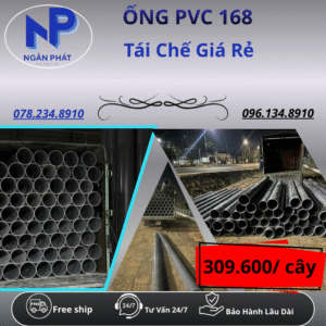 Ống Nhựa PVC 168 Giá Rẻ