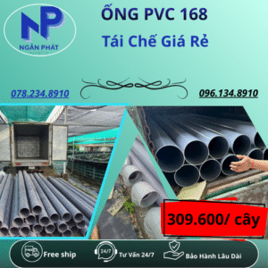 Ống Nhựa PVC 168 Giá Rẻ