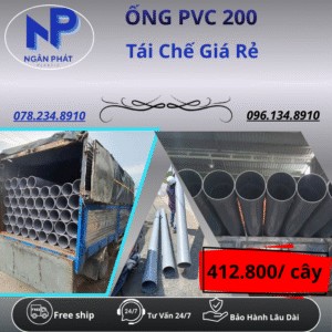 Ống Nhựa PVC 200 Giá Rẻ