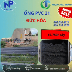 Ống Nhựa PVC 21 Đức Hòa