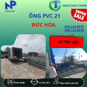 Ống Nhựa PVC 21 Đức Hòa