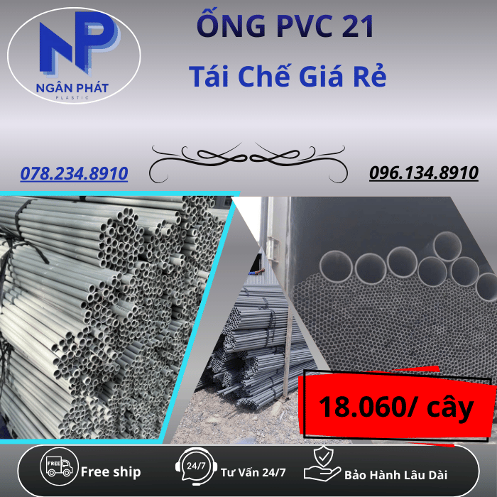 Ống Nhựa PVC 21 Giá Rẻ Ống Nhựa PVC 21 Giá Rẻ