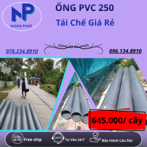 Ống Nhựa PVC 250 Giá Rẻ