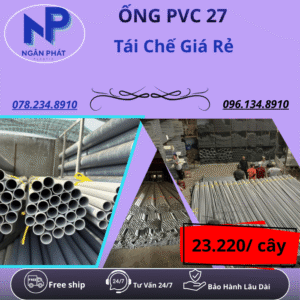 Ống Nhựa PVC 27 Giá Rẻ