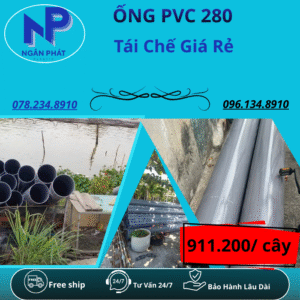 Ống Nhựa PVC 280 Giá Rẻ