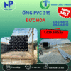 Ống Nhựa PVC 315 Đức Hòa Giá Rẻ