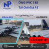 Ống Nhựa PVC 315 Giá Rẻ