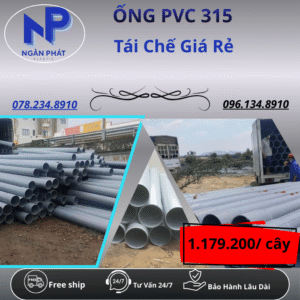 Ống Nhựa PVC 315 Giá Rẻ