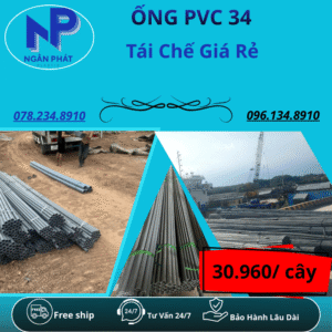 Ống Nhựa PVC 34 Giá Rẻ