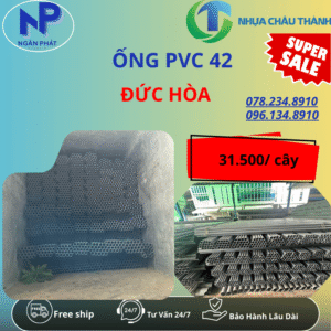 Ống Nhựa PVC 42 Đức Hòa