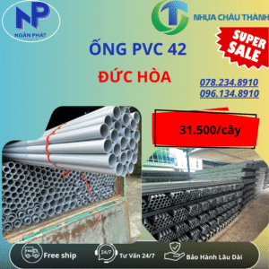 Ống Nhựa PVC 42 Đức Hòa