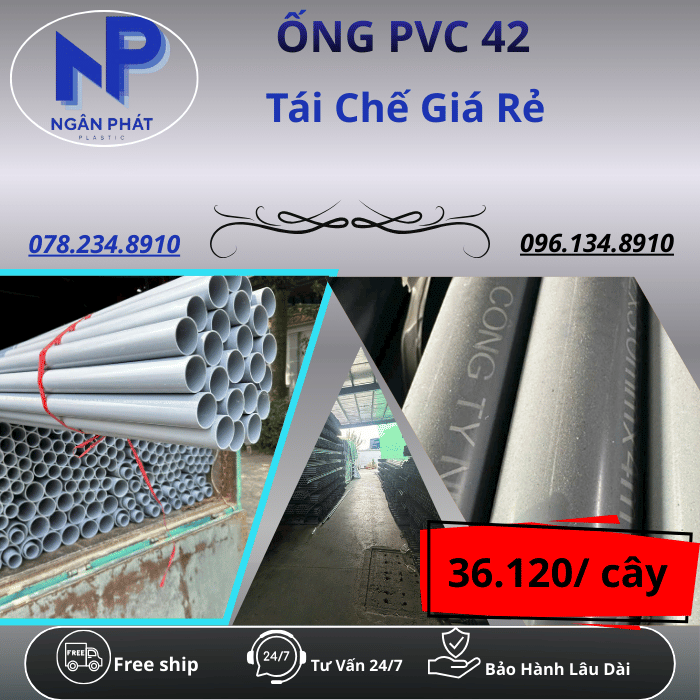Ống Nhựa PVC 42 Giá Rẻ Ống Nhựa PVC 42 Giá Rẻ