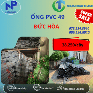 Ống Nhựa PVC 49 Đức Hòa