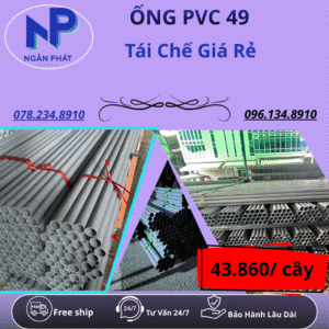 Ống Nhựa PVC 49 Giá Rẻ