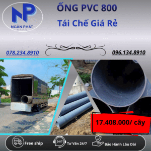 Ống Nhựa PVC 800 Giá Rẻ