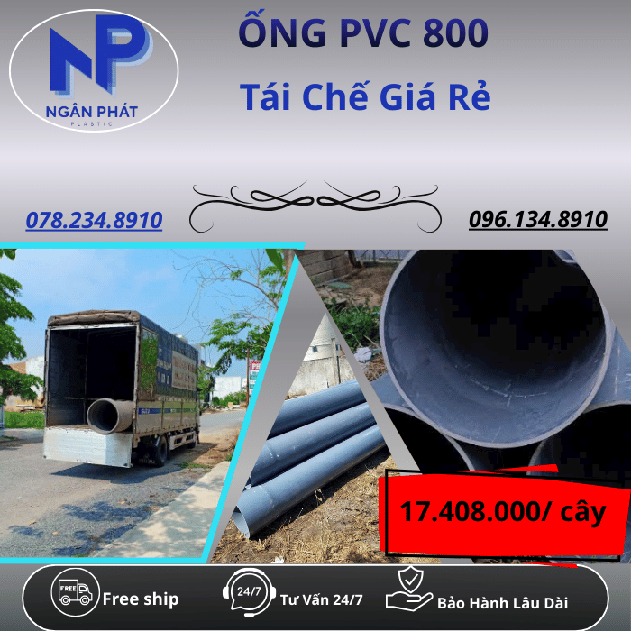 Ống Nhựa PVC 800 Giá Rẻ Ống Nhựa PVC 800 Giá Rẻ