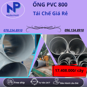 Ống Nhựa PVC 800 Giá Rẻ