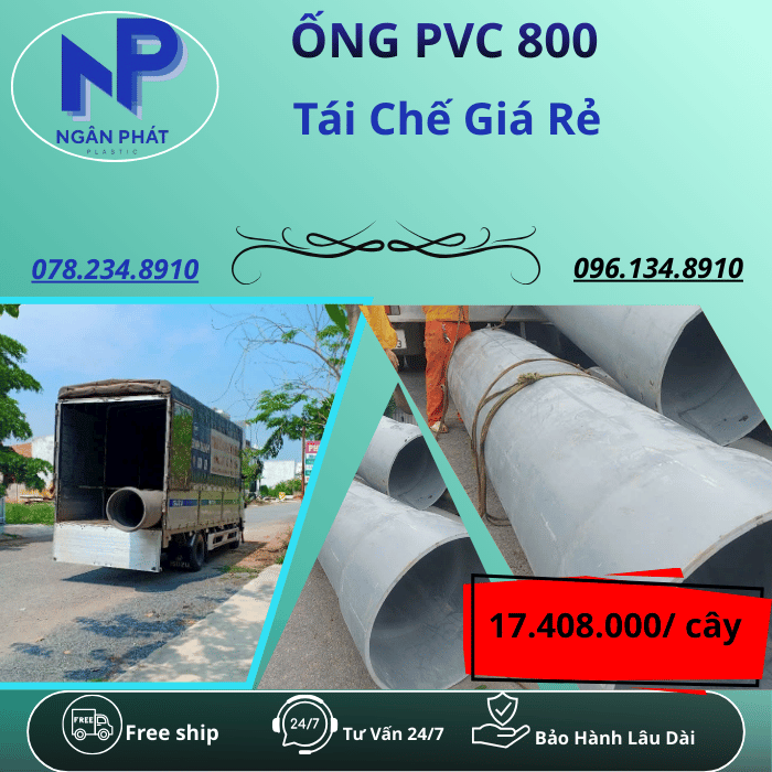Ống Nhựa PVC 800 Giá Rẻ Ống Nhựa PVC 800 Giá Rẻ